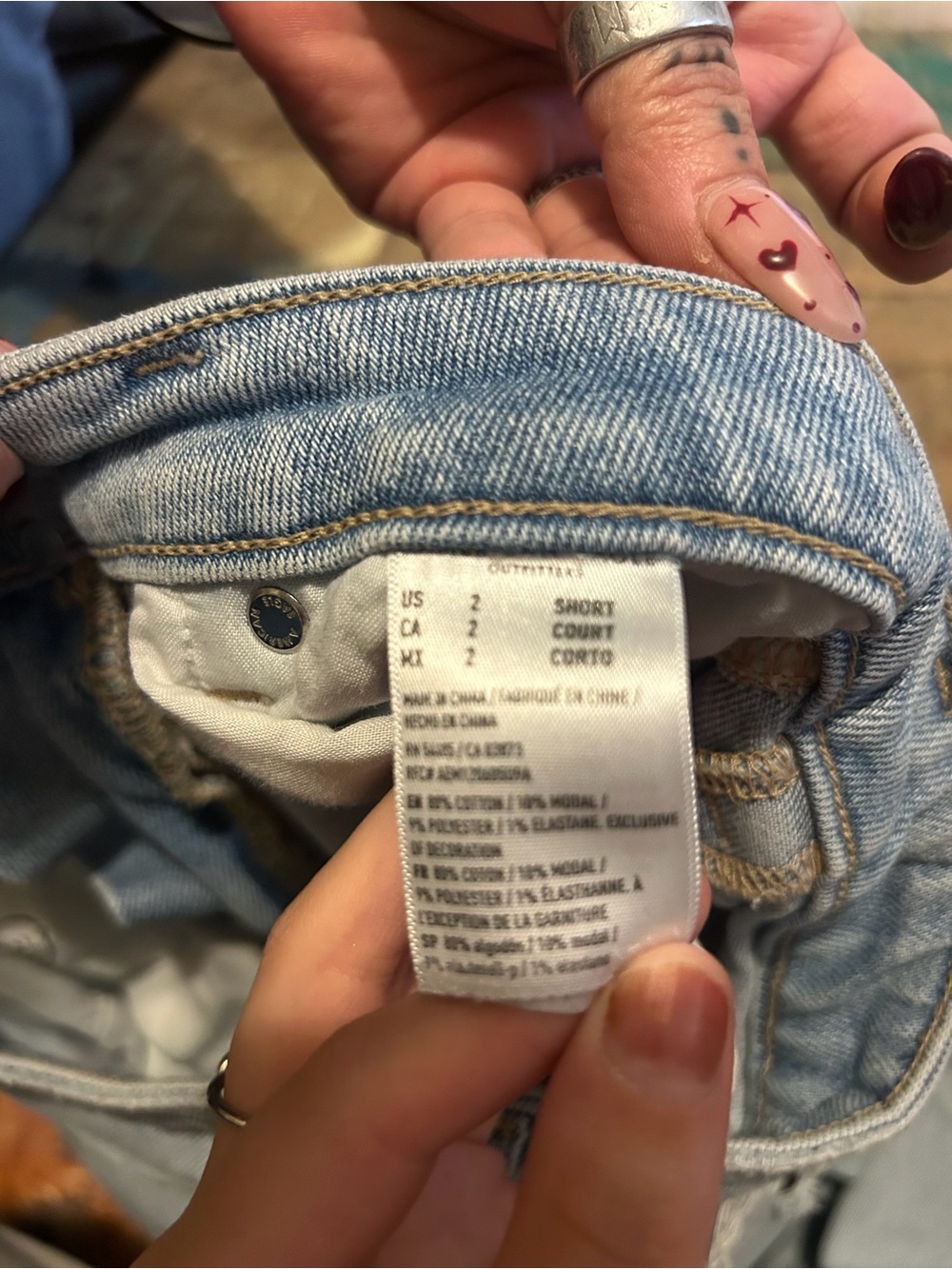 American Eagle Outfitters Light Wash Straight Leg Jeans